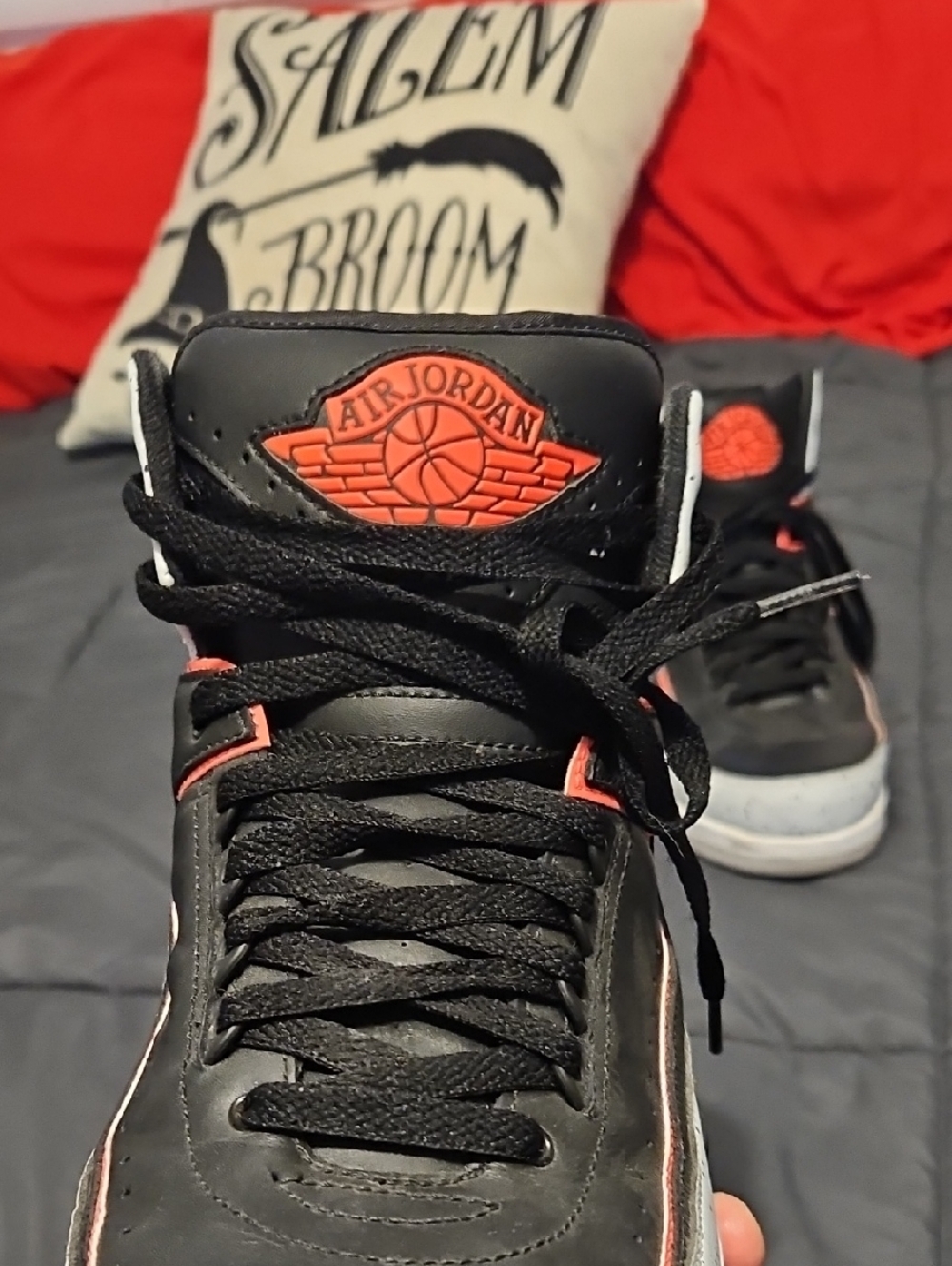 Air Jordan 2 Infrared 23 Sneakers Size 12 - Picture 3 of 6